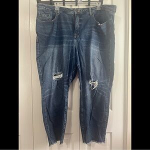 Torrid High Rise Distressed Jeans